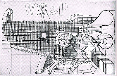 1972 - W M - P - Zustand 1 - Kupferstich - 60,7x95,3cm